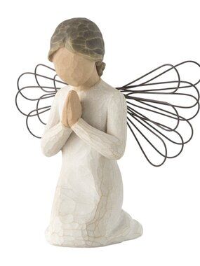 Willow Tree Angel of Prayer Figurine Hand Painted Sculpted NIB